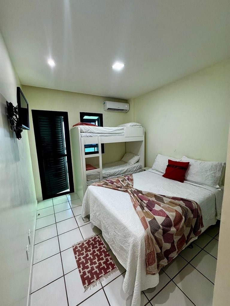 Recarregue Aqui no Apt. Columbia: Refúgio 2 qts com Amor e P