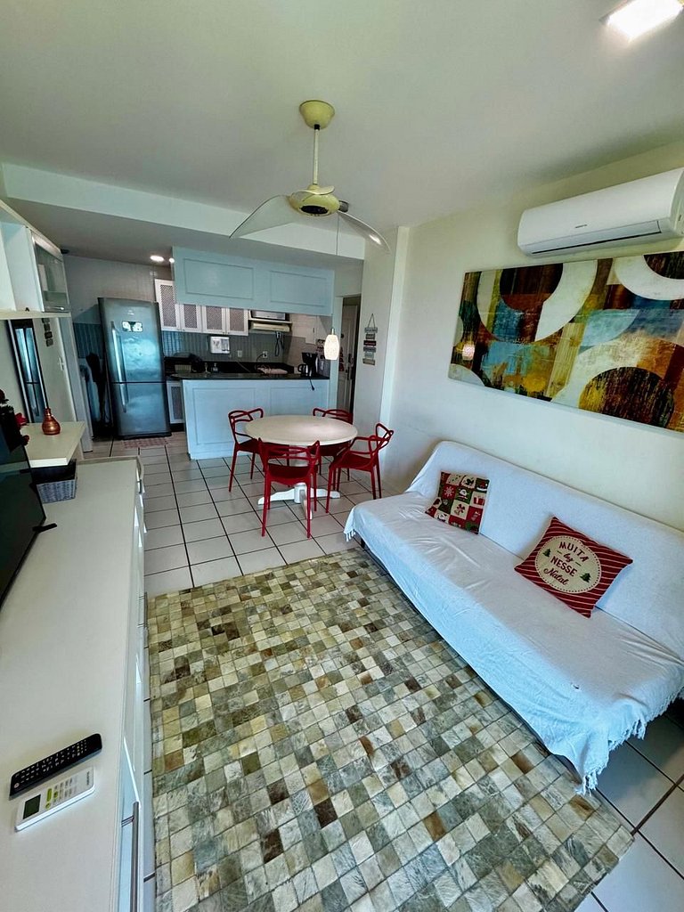 Recarregue Aqui no Apt. Columbia: Refúgio 2 qts com Amor e P