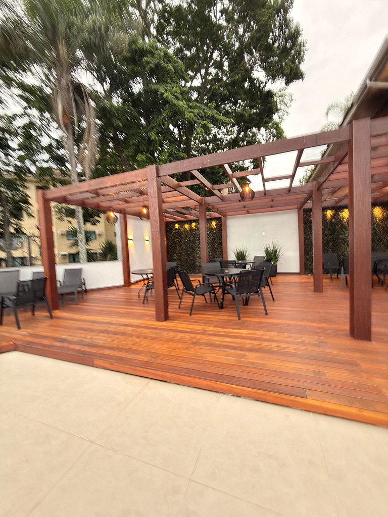 Recarregue Aqui no Apt. Columbia: Refúgio 2 qts com Amor e P