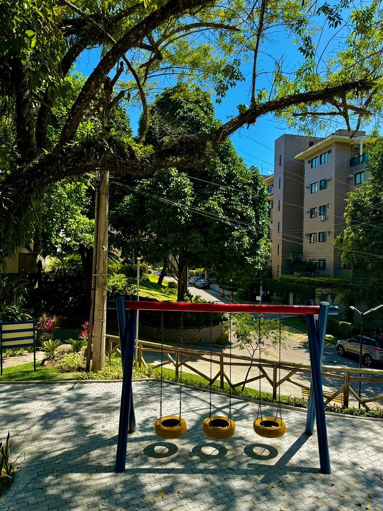 Recarregue Aqui no Apt. Columbia: Refúgio 2 qts com Amor e P